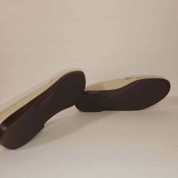 SAS Loafer Womens 10S | AAA Taupe Patent Leather Slip On Moc Toe TRIPAD Neutral - Picture 11 of 12